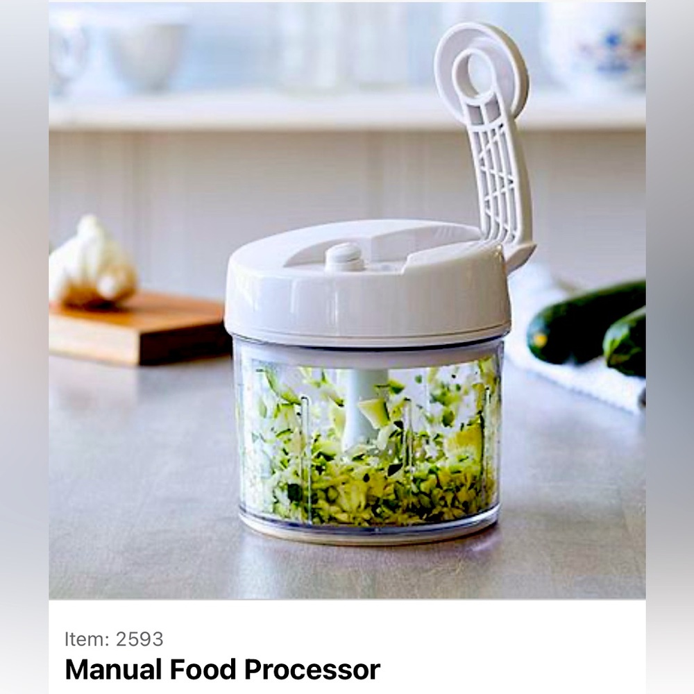 Pampered Chef Manual Food Processor